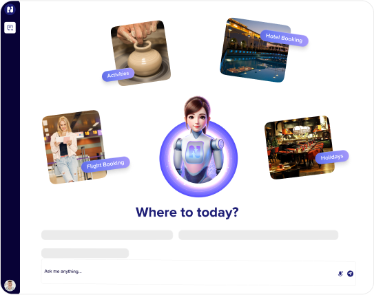 NxVoy AI Travel Planner App Interface 2026 - Best Trip Itinerary Generator